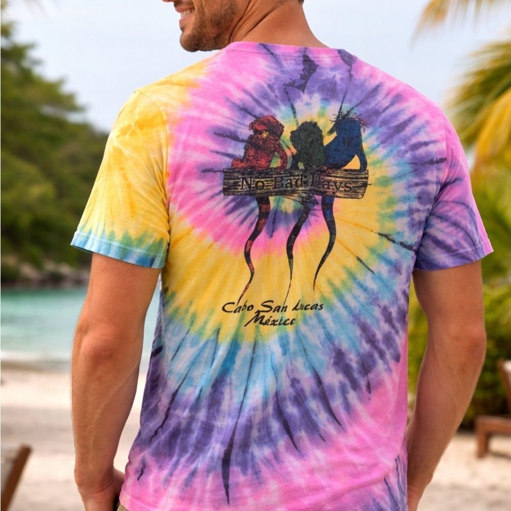 Cabo Tie Dye Tee Shirt
